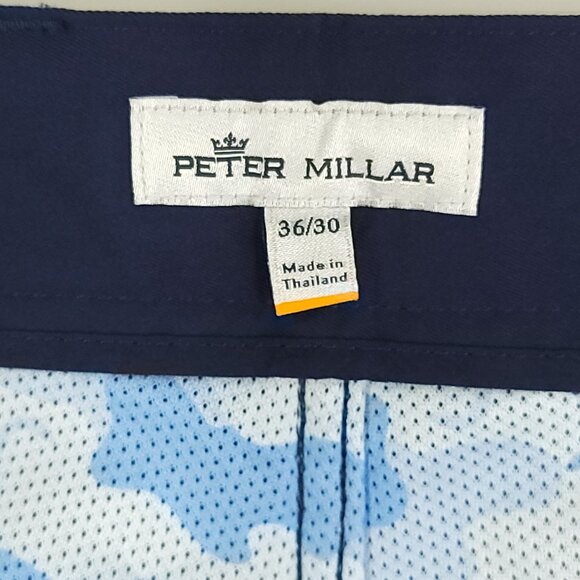 Peter Millar Golf Pants Men's 36x30 Navy Blue Crown Sport - Picture 12 of 14